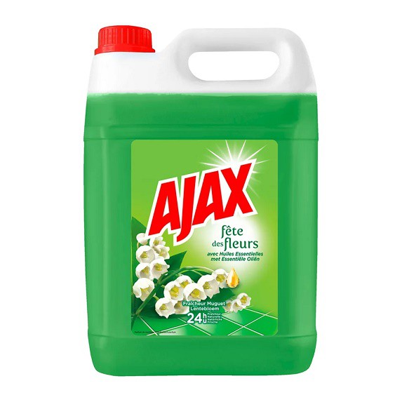 Ajax universal Spring flower 5l Zelený | Čistící a mycí prostředky - Saponáty - Saponáty na podlahu a univerzální